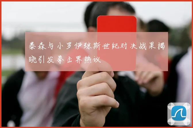 泰森与小罗伊琼斯世纪对决战果揭晓引发拳击界热议